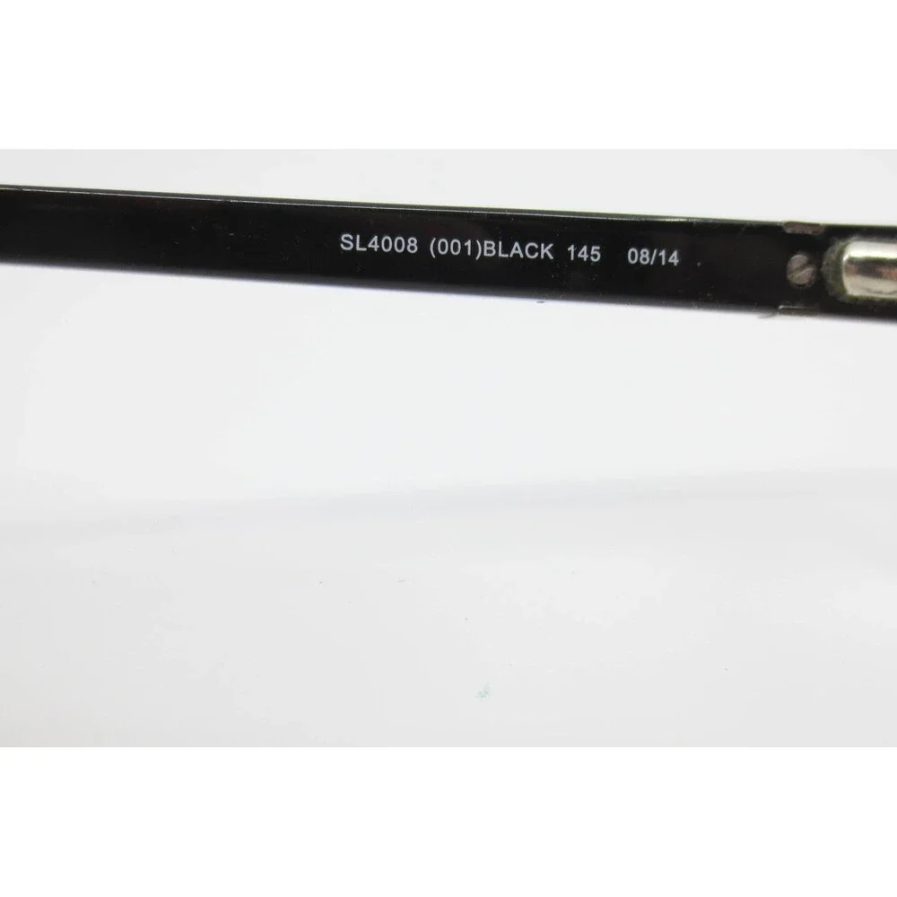Sunlites SL4008 Black Rectangular Eyeglasses Frames 56-18-145 001 MB01